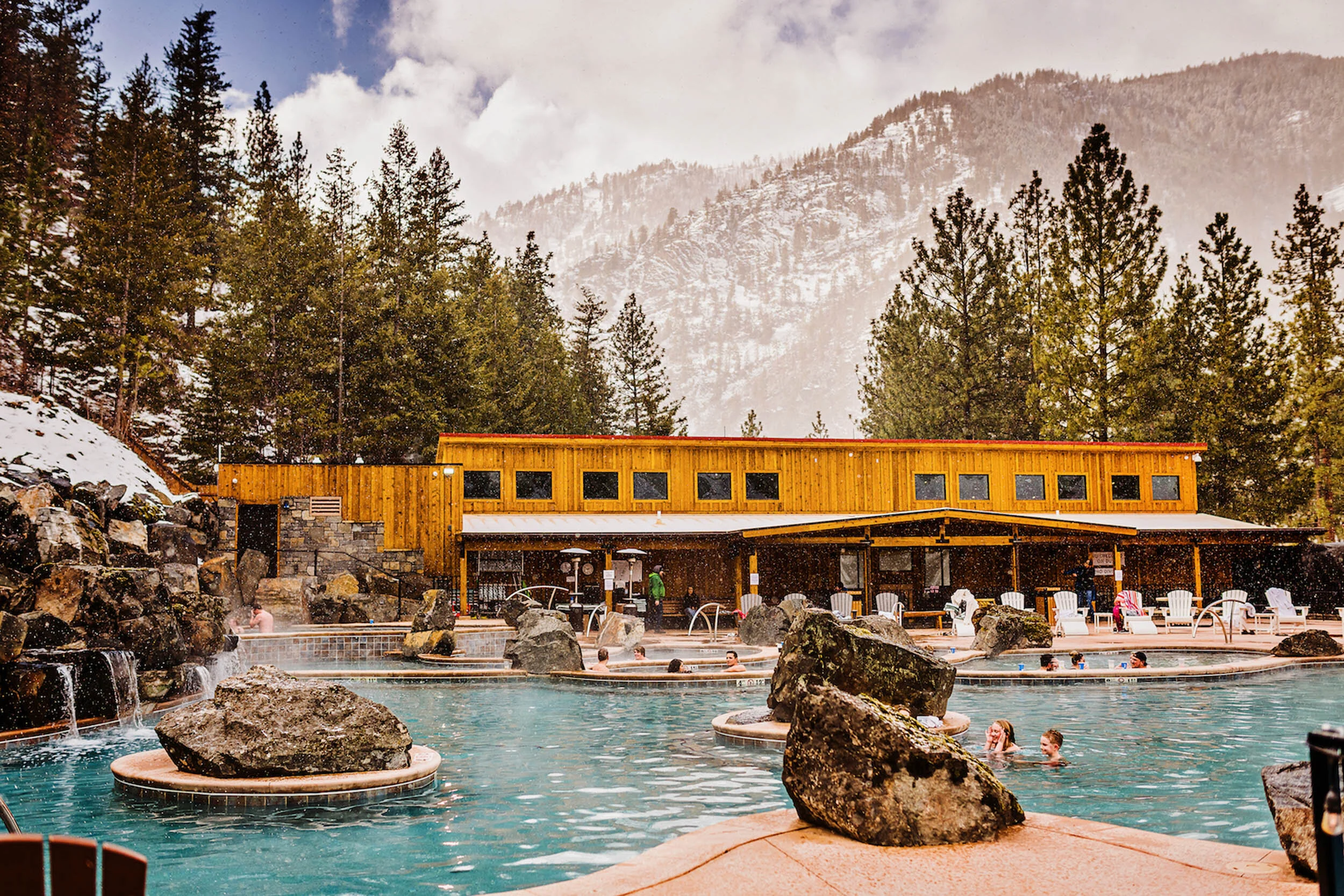 Photo Gallery of New Pools — Quinn's Hot Springs Resort